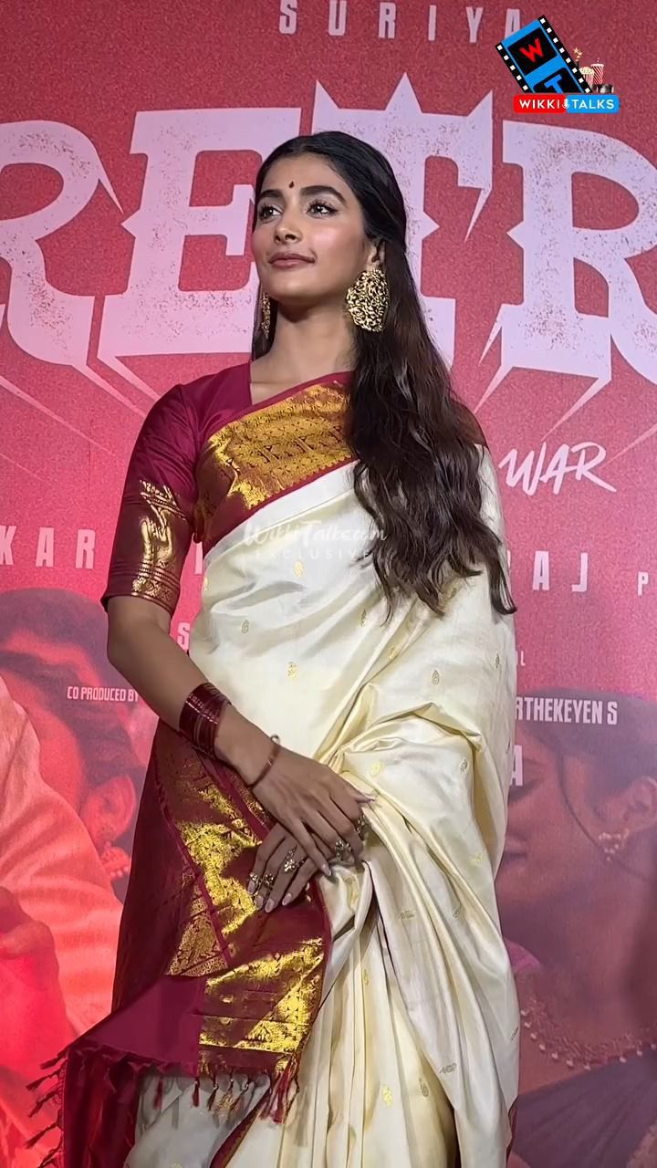 Royal Kanjivaram Inspired Cream & Maroon Silk Saree – Traditional South Indian Bridal Wedding Saree with Golden Zari Border | Festive Party Wear Ethnic Saree