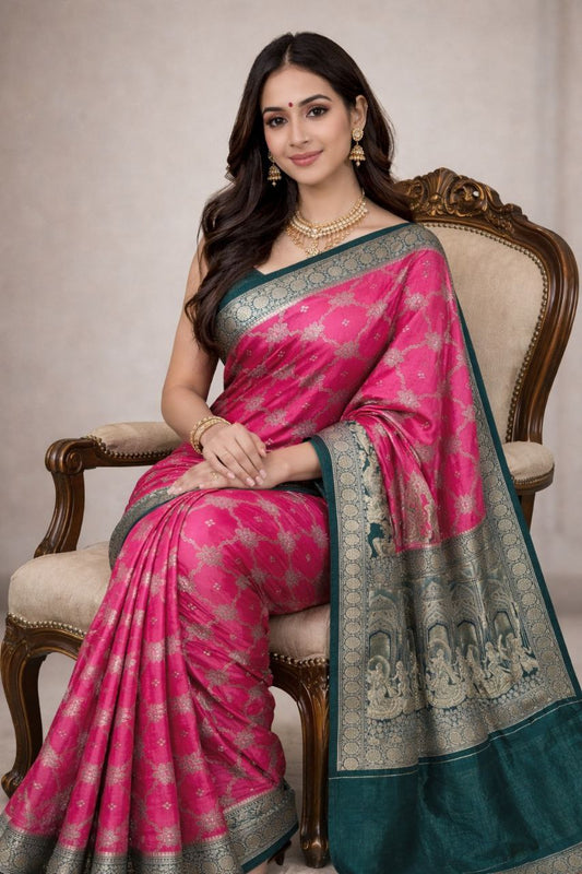birdal banarasi silk saree